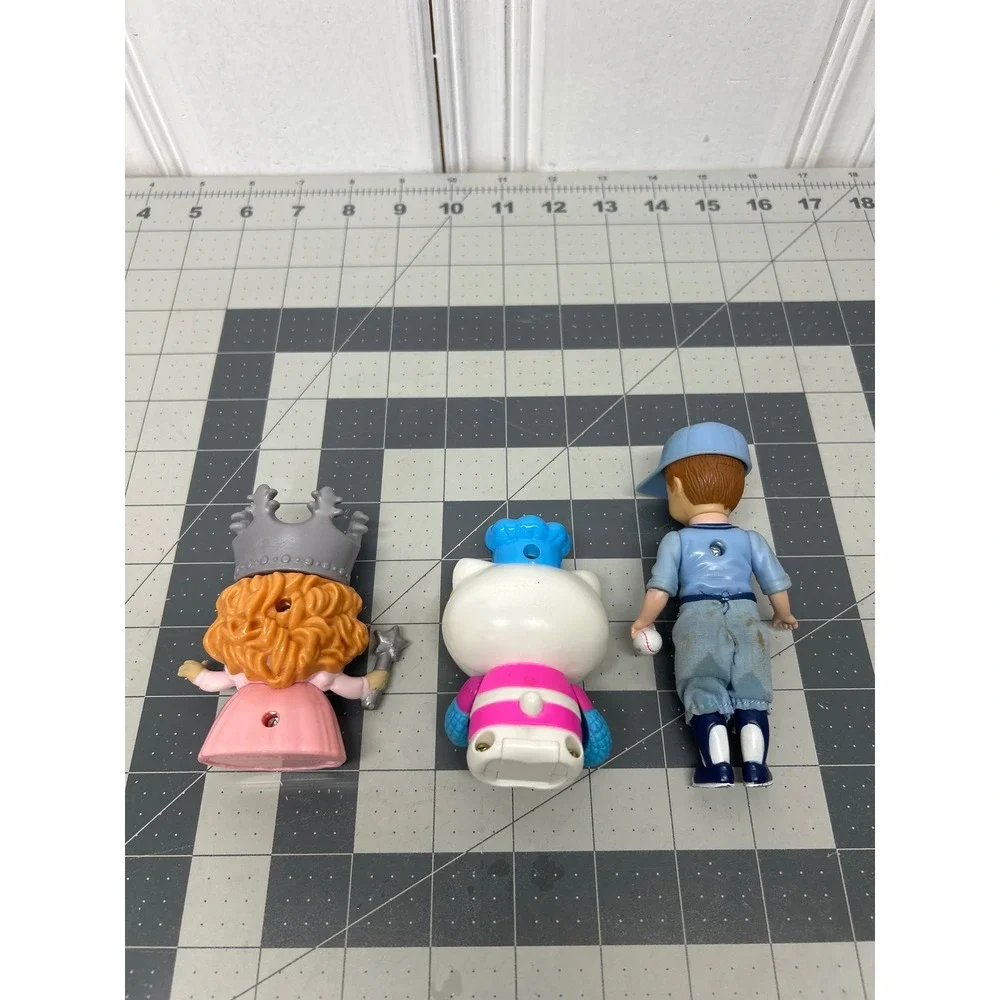 McDonalds 2013 Toys Madame Alexander Doll Baseball Hello Kitty Glinda Lot of 3
